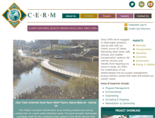 Tablet Screenshot of cerm.com