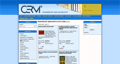 Desktop Screenshot of cerm.cz